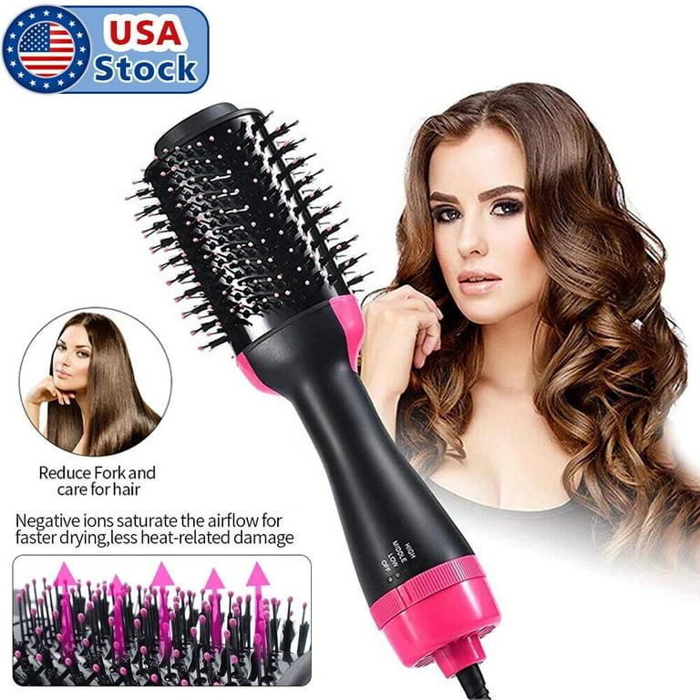4 in 1 - Hair Dryer + Curler + Straightener For All Hair Types