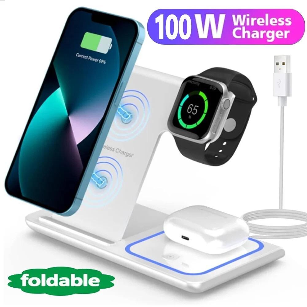 3-in-1 Fast Wireless Charger         شاحن لاسلكي سريع